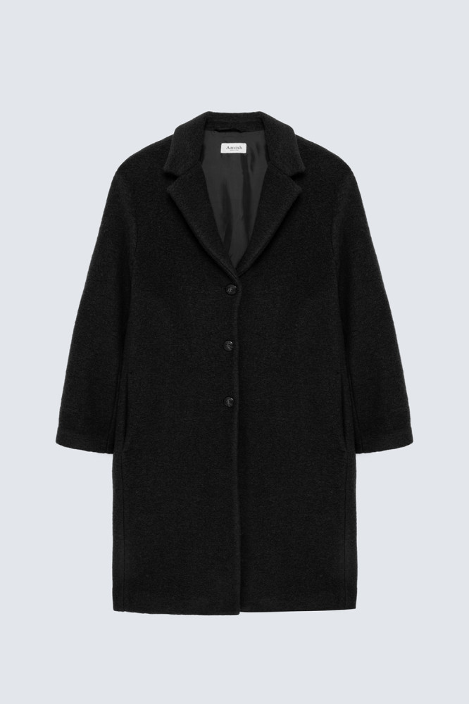 OVERSIZED COAT IN WOOL BLEND