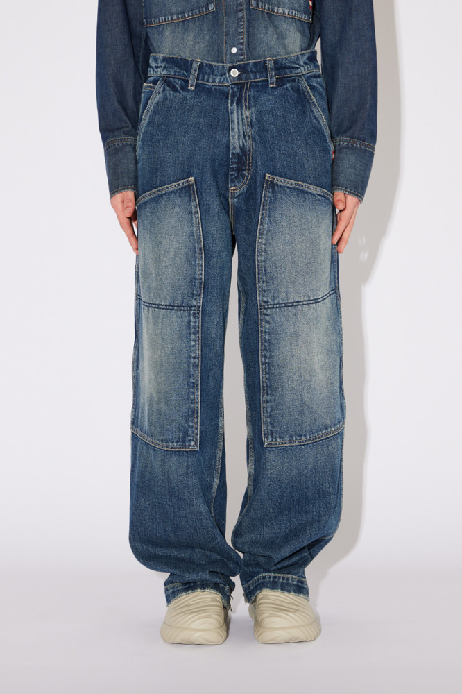 JEANS SUPER KNEE DESERT WASH