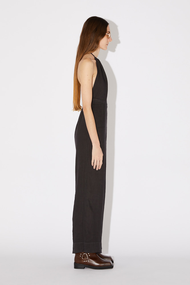 JUMPSUIT FLARED IN LINO
