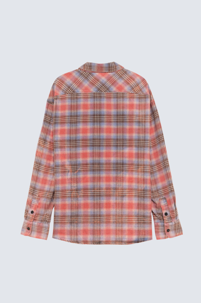 SHIRT IN COTTON CHECK PRINT