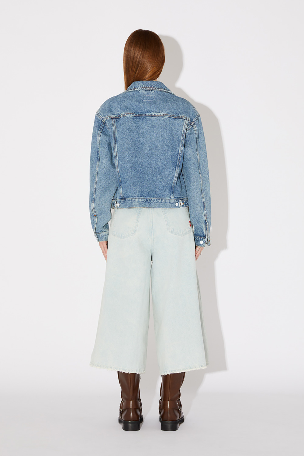 AMISH: GIACCA CROPPED REAL VINTAGE